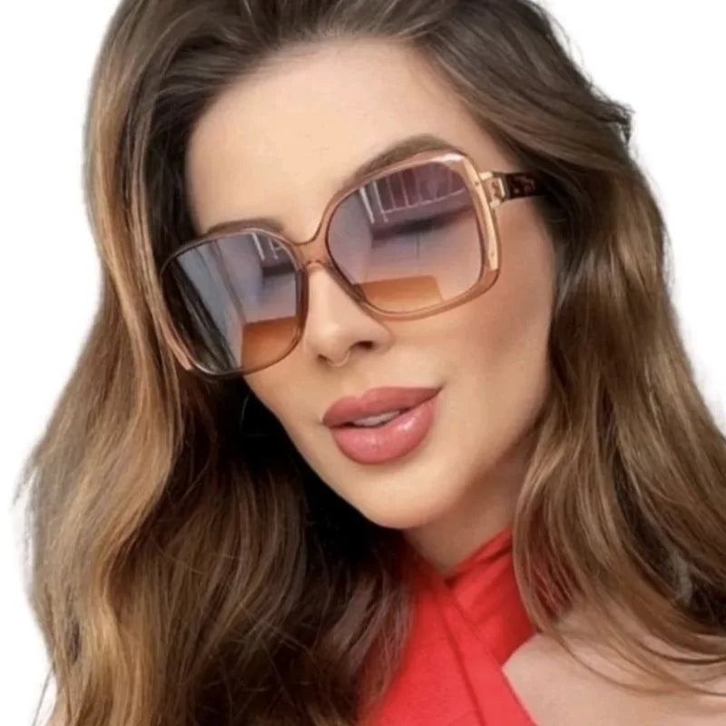 Óculos Viale Original Square Women Sunglasses-Fashion, Style and Quality Guaranteed Shipping to all Brazil