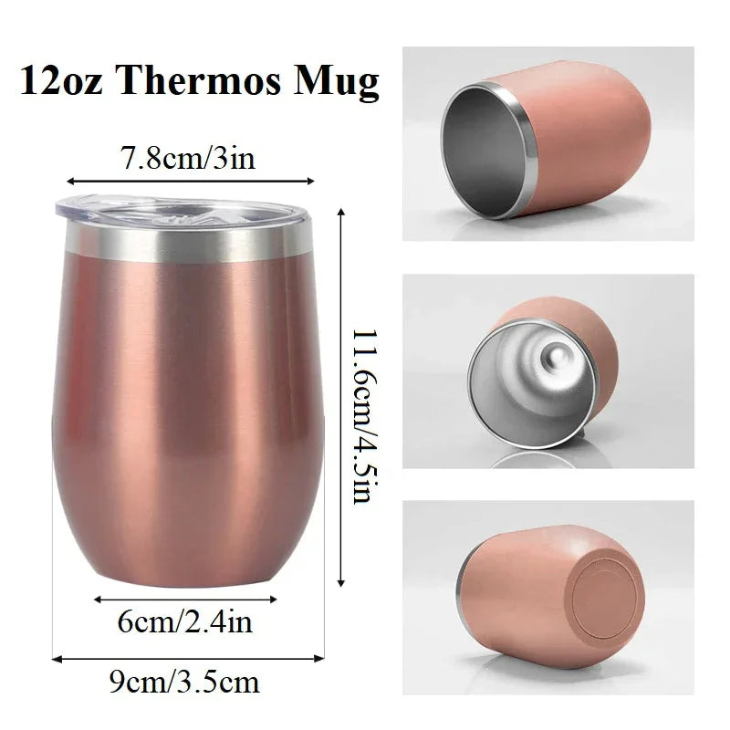 Copo térmico de 350ml com tampa Cuia