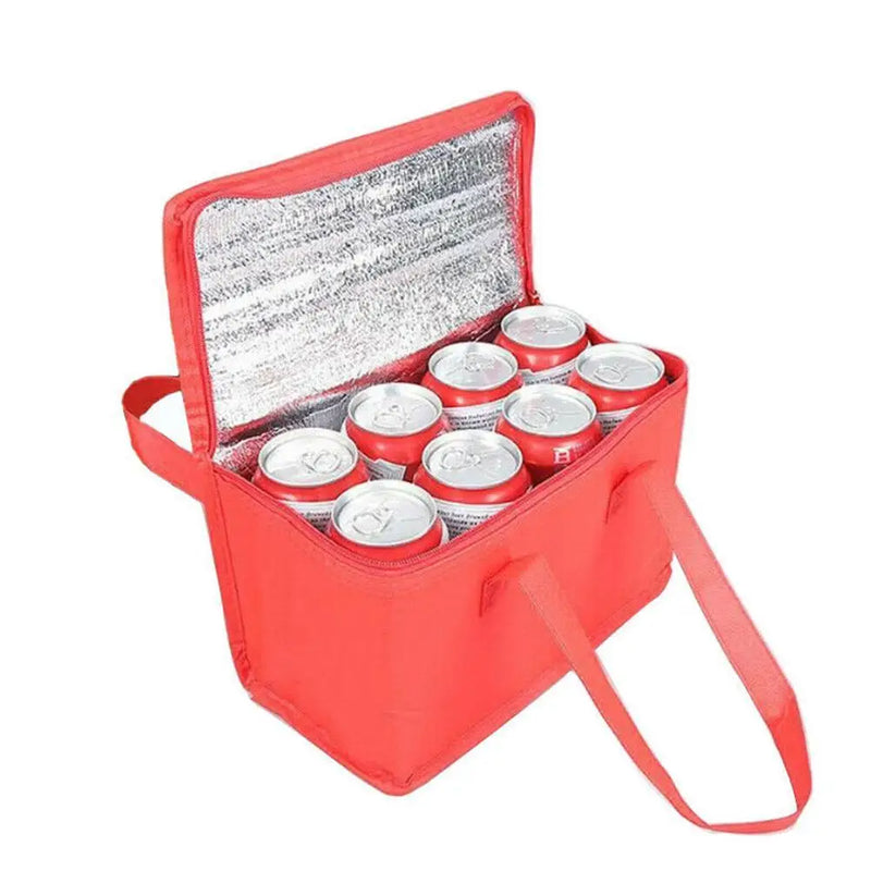 Bolsa térmica portátil Isolamento de cerveja Cooler Bolsa Piquenique ao ar livre Acampamento Cooler L / S Térmico Bolsa Caixa Bento Almoço Isolamento T1C6