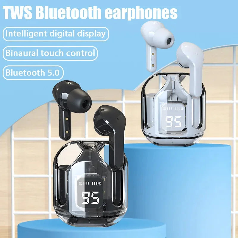 Fone de ouvido Bluetooth sem fio verdadeiro Binaural pequeno em fones de ouvido Fones de ouvido esportivos estéreo Bass TWS Fones de ouvido esportivos para telefone